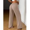 imageEkouaer Women Pajama Pants Comfy Pj Bottom with Pockets Stretch Plaid SleepwearKhaki