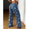 imageEkouaer Women Pajama Pants Comfy Pj Bottom with Pockets Stretch Plaid SleepwearStarry Sky