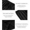 imageEkouaer Womens 2 Pack Pajama Shorts Comfy Lounge Bottom Y2k Printed Sleep Short with Pockets Pj Bottoms SXXLBlack