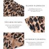 imageEkouaer Womens 2 Pack Pajama Shorts Comfy Lounge Bottom Y2k Printed Sleep Short with Pockets Pj Bottoms SXXLLeopard