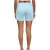 imageEkouaer Womens 2 Pack Pajama Shorts Comfy Lounge Bottom Y2k Printed Sleep Short with Pockets Pj Bottoms SXXLLight Blue