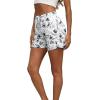 imageEkouaer Womens 2 Pack Pajama Shorts Comfy Lounge Bottom Y2k Printed Sleep Short with Pockets Pj Bottoms SXXLLight Grey Floral
