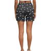 imageEkouaer Womens 2 Pack Pajama Shorts Comfy Lounge Bottom Y2k Printed Sleep Short with Pockets Pj Bottoms SXXLMoon Print
