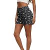 imageEkouaer Womens 2 Pack Pajama Shorts Comfy Lounge Bottom Y2k Printed Sleep Short with Pockets Pj Bottoms SXXLMoon Print