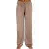 imageEkouaer Women Pajama Pants Comfy Pj Bottom with Pockets Stretch Plaid SleepwearKhaki