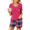 Rose Red Plaid