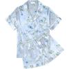 Floral Light Blue