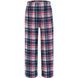 imageEkouaer Boys Pajama Pants Long Sleep Pants Soft Elastic Waist Pajama Bottoms Plaid Lounge Pants with 2 Pockets 414 YearsPattern 611