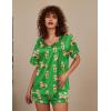 imageEkouaer Silk Pajama for Women Short Sleeve Satin Pj Set Two Piece Soft Sleepwear Loungewear SXXLTiger  Polka Dots