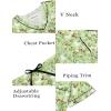 imageEkouaer Silk Pajama for Women Short Sleeve Satin Pj Set Two Piece Soft Sleepwear Loungewear SXXLUnicorn Garden