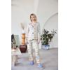 imageEkouaer Womens Pajama Sets V Neck Loungewear Long Sleeve Pj Sets 2 Piece Lounge Sets for Women Soft Sleepwear for All SeasonsLight Graypuppy