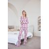 imageEkouaer Womens Pajama Sets V Neck Loungewear Long Sleeve Pj Sets 2 Piece Lounge Sets for Women Soft Sleepwear for All SeasonsPurple Daisy Flowers