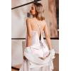 imageEkouaer Womens Satin Pajama Sets Silky Backless Pjs Camisole Top and Shorts Soft Nightwear SetLight Pink Leopard