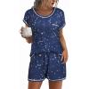 Navy Blue Stars