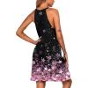 imageEkouaer Womens Nightgown Sleeveless Sleepwear V Neck Racerback Sleep DressCherry Blossoms