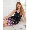 imageEkouaer Womens Nightgown Sleeveless Sleepwear V Neck Racerback Sleep DressCherry Blossoms