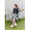 imageEkouaer Moo Moos for Women Button House Dresses for Women with Pocket Mumu S3XLNavy Blue