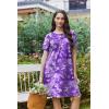 imageEkouaer Moo Moos for Women Button House Dresses for Women with Pocket Mumu S3XLPurple Flower