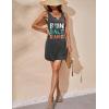 imageEkouaer Nightgowns for Women 2 Pack Tank Night Gown Sleeveless Sleep Shirt V Neck Chemise Soft Night Shirt Ladies Sleep DressNavyGray Letter
