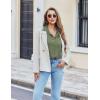 imageEkouaer Pajama for Women Set Short Sleeve Button Down Pajamas Sets Soft Lounge Sets for Women Sleepwear PJSArmy Green