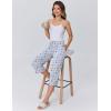 imageEkouaer Womens Pajamas Pants Capri Pj Bottoms with Pockets Comfy Drawstring Printed Lounge Soft Sleep PantsClear Blue Dogs