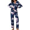 Floral Navy Pink