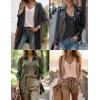 imageEkouaer 3 Pack Long Sleeve Shirts for Women V Neck T Shirt Fall Casual Tops Basic Base Layer Undershirts Tees 2025 SXXLBeigeBlackBrown