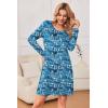imageEkouaer 3 Pack Womens Nightgowns Long Sleeve Sleep Shirts Comfy Soft Nightshirt Women Pajama Sleep Dress Cute SleepwearGood Night coffee star