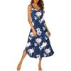 Navy Blue Flowers