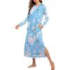 A_floral Light Blue
