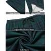 imageEkouaer Mens Pajama Pants Sleepwear Soft Pjs Bottoms Sleep Lounge Long Pant with Drawstring ampamp PocketsBlue Green Plaid