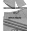 imageEkouaer Mens Pajama Pants Sleepwear Soft Pjs Bottoms Sleep Lounge Long Pant with Drawstring ampamp PocketsLight Gray