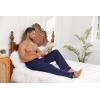 imageEkouaer Mens Pajama Pants Sleepwear Soft Pjs Bottoms Sleep Lounge Long Pant with Drawstring ampamp PocketsNavy Blue