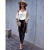 imageEkouaer Womens 2 PCS Cami Top Satin Tank Top Adjustable Spaghetti Strap CamisoleBlack  White