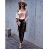 imageEkouaer Womens 2 PCS Cami Top Satin Tank Top Adjustable Spaghetti Strap CamisoleWhite  Light Pink