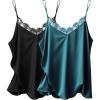 Black & Dark Green