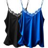 Black & Deep Blue