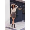 imageEkouaer Deep V Neck Shirts for Women Long Sleeve Thermal Tops Slim Fit Lightweight Undershirts Soft Low Cut Tees XSXXLBeige