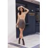 imageEkouaer Deep V Neck Shirts for Women Long Sleeve Thermal Tops Slim Fit Lightweight Undershirts Soft Low Cut Tees XSXXLKhaki
