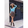 imageEkouaer Deep V Neck Shirts for Women Long Sleeve Thermal Tops Slim Fit Lightweight Undershirts Soft Low Cut Tees XSXXLLight Blue