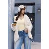 imageEkouaer Womens Thermal Long Sleeve Shirts VNeck Slim Fit Basic Going Out Ribbed Y2K TopsBrick Red