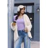 imageEkouaer Womens Thermal Long Sleeve Shirts VNeck Slim Fit Basic Going Out Ribbed Y2K TopsLight Purple
