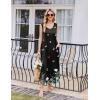 imageEkouaer Nightgowns for Women Sleeveless Sleepshirt Long Print House Dress Tank Nightshirt Maxi Casual Dress with PocketsFloral Butterfly