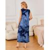 imageEkouaer Nightgowns for Women Sleeveless Sleepshirt Long Print House Dress Tank Nightshirt Maxi Casual Dress with PocketsTie Dye Blue