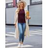 imageEkouaer 3 Packs Maternity Shirts Crew Neck Long Sleeve Pregnancy Tee Tops Tunic Blouse Casual Mama Clothes3pcs Black  Burgundy Red  Army Green