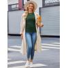 imageEkouaer 3 Packs Maternity Shirts Crew Neck Long Sleeve Pregnancy Tee Tops Tunic Blouse Casual Mama Clothes3pcs Black  Green  Blue
