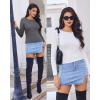 imageEkouaer 4 Pack Womens Long Sleeve Basic Shirts Fitted Workout Tops Athletic Underscrubs Undershirts XSXXLBlackBrownWhiteLight Gray