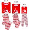 imageEkouaer Family Christmas Pajamas Matching Sets Long Sleeve Couple Pjs Holiday Sleepwear Soft Loungewear with PocketsRed Whiteelk