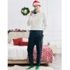 imageEkouaer Mens Pajama Pants Lightweight Loungewear Comfy Jogger Sleep Pant Long Pj Bottoms with Drawstring ampamp Pockets2 Packgreenblue Plaid