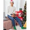 imageEkouaer Mens Pajama Pants Lightweight Loungewear Comfy Jogger Sleep Pant Long Pj Bottoms with Drawstring ampamp Pockets2 Packgreenblue Plaid